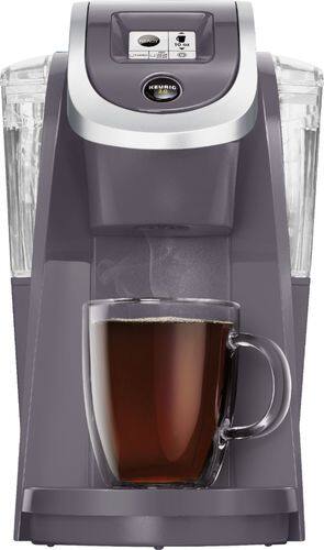 Keurig - K200 Single-Serve K-Cup Pod Coffee Maker - Plum Gray-Front_Standard 