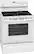 Angle. Frigidaire - 5.3 Cu. Ft. Self-Cleaning Freestanding Electric Range - White.