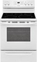 Frigidaire - 5.3 Cu. Ft. Self-Cleaning Freestanding Electric Range - White - Front_Zoom