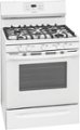 Angle Zoom. Frigidaire - 5.0 Cu. Ft. Self-Cleaning Freestanding Gas Range - White.