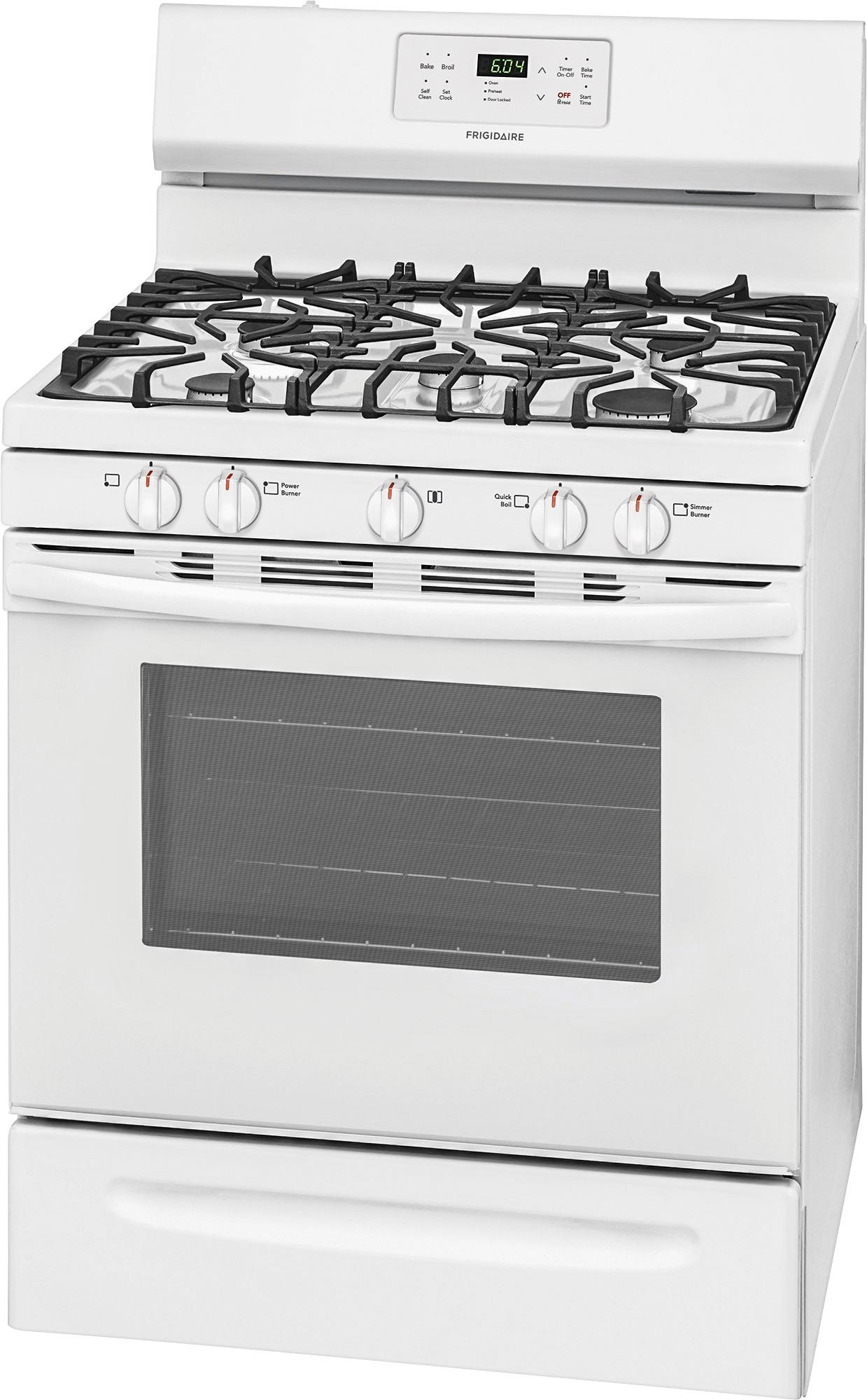 Left View: Viking - Professional 5 Series 29.9" LP Gas Cooktop - Stainless steel