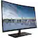 Left. HP - 27b 27" LED Curved FHD FreeSync Monitor - Black Onyx/Jack Black.