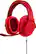 Front. Logitech - G433 Wired 7.1 Gaming Headset for PC, Mac, Nintendo Switch, PS4, Xbox One - Red.