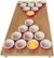 Front Zoom. Grand Star - Collapsible Beer Pong Game - Brown/Red.