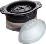 Grand Star - Football Ice Molds (Set of 2) - Black - Larger Front