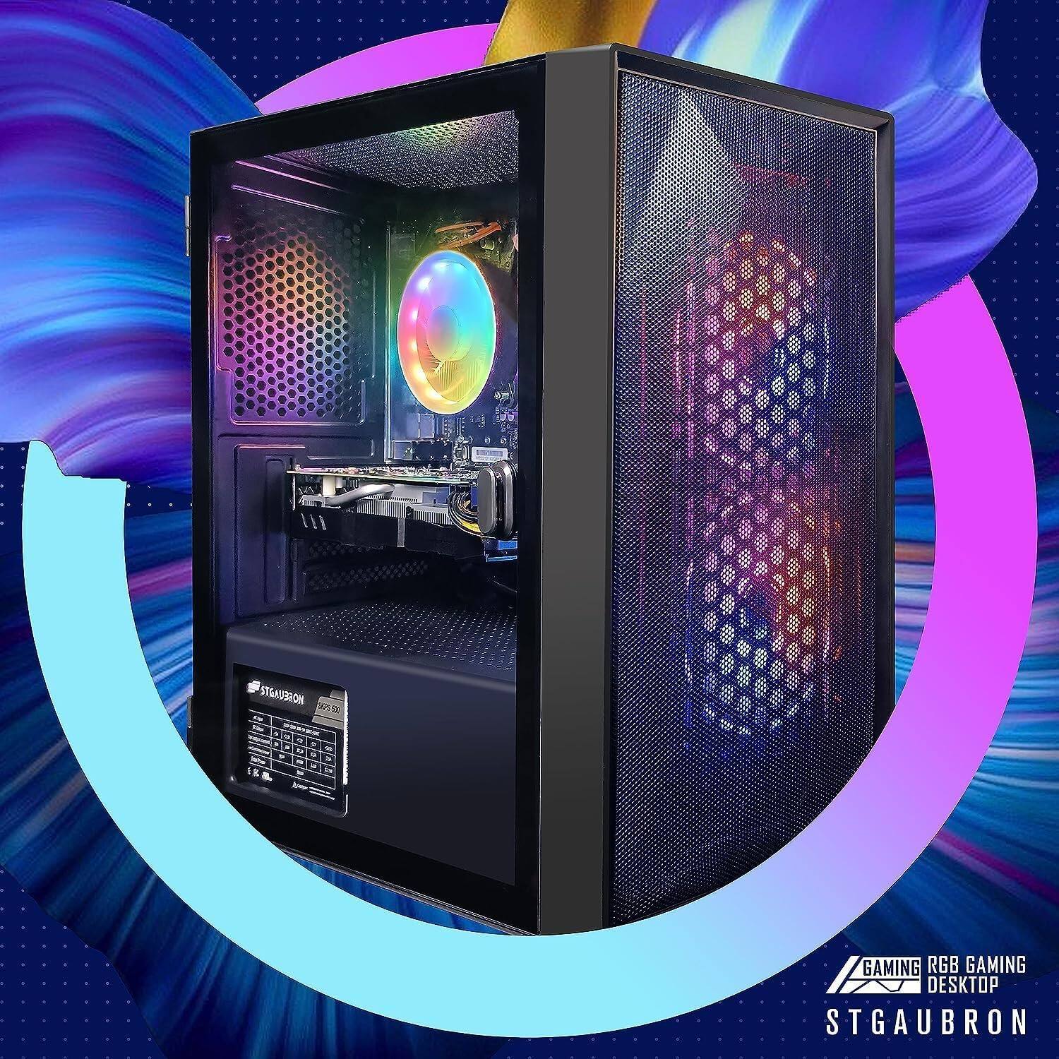 STGAUBRON 3055  
RGB GAMING DESKTOP  
STGAUBRON