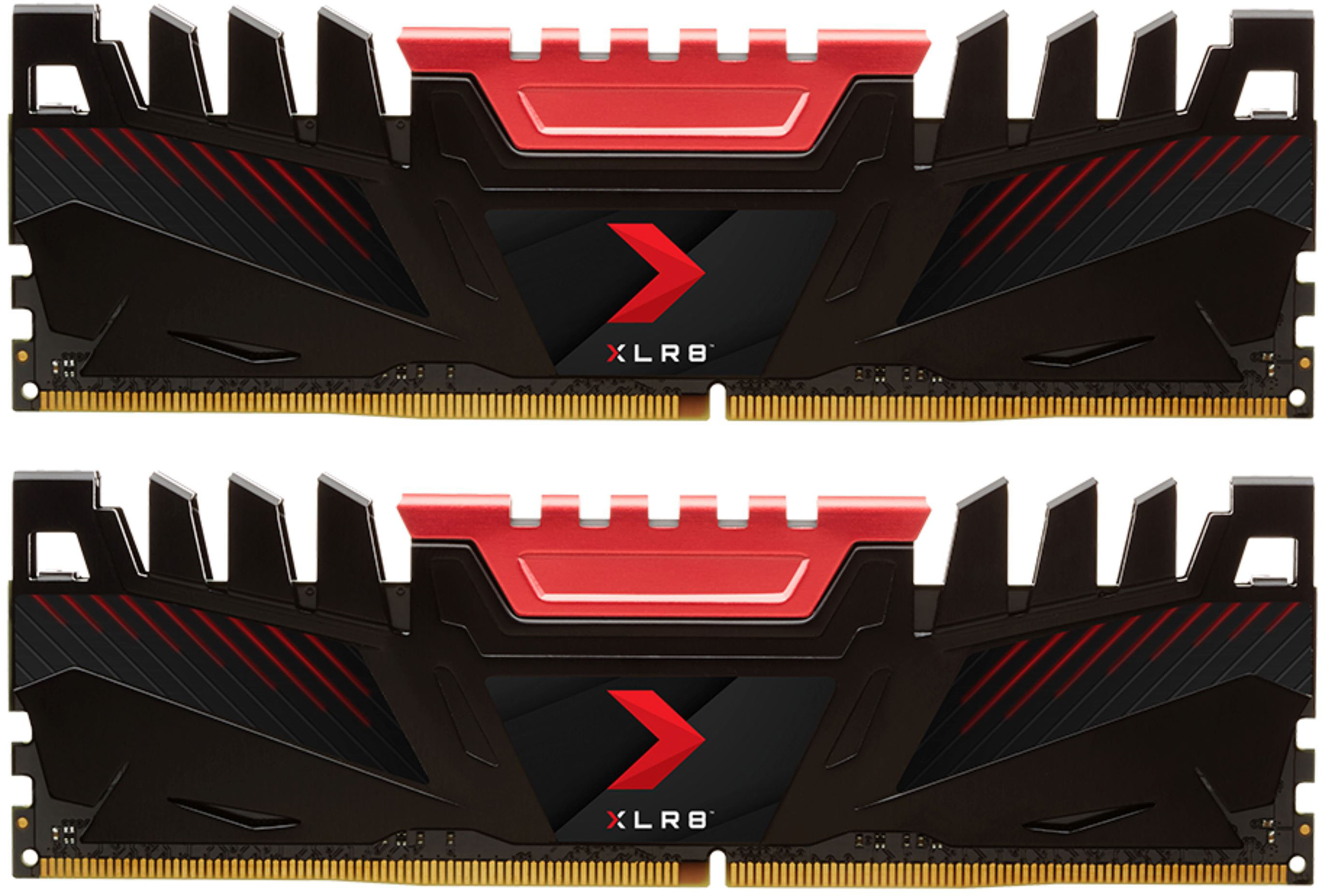 Marvel forbruger korrekt PNY XLR8 Gaming 16GB (2x8GB) 3200MHz DDR4 DRAM (PC4-25600) CL16 1.35V Dual  Channel Desktop (DIMM) Memory Kit Red MD16GK2D4320016AXR - Best Buy
