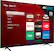 Angle. TCL - 55" Class - LED - P6 Series - 2160p - Smart - 4K UHD TV with HDR Roku TV - Black.