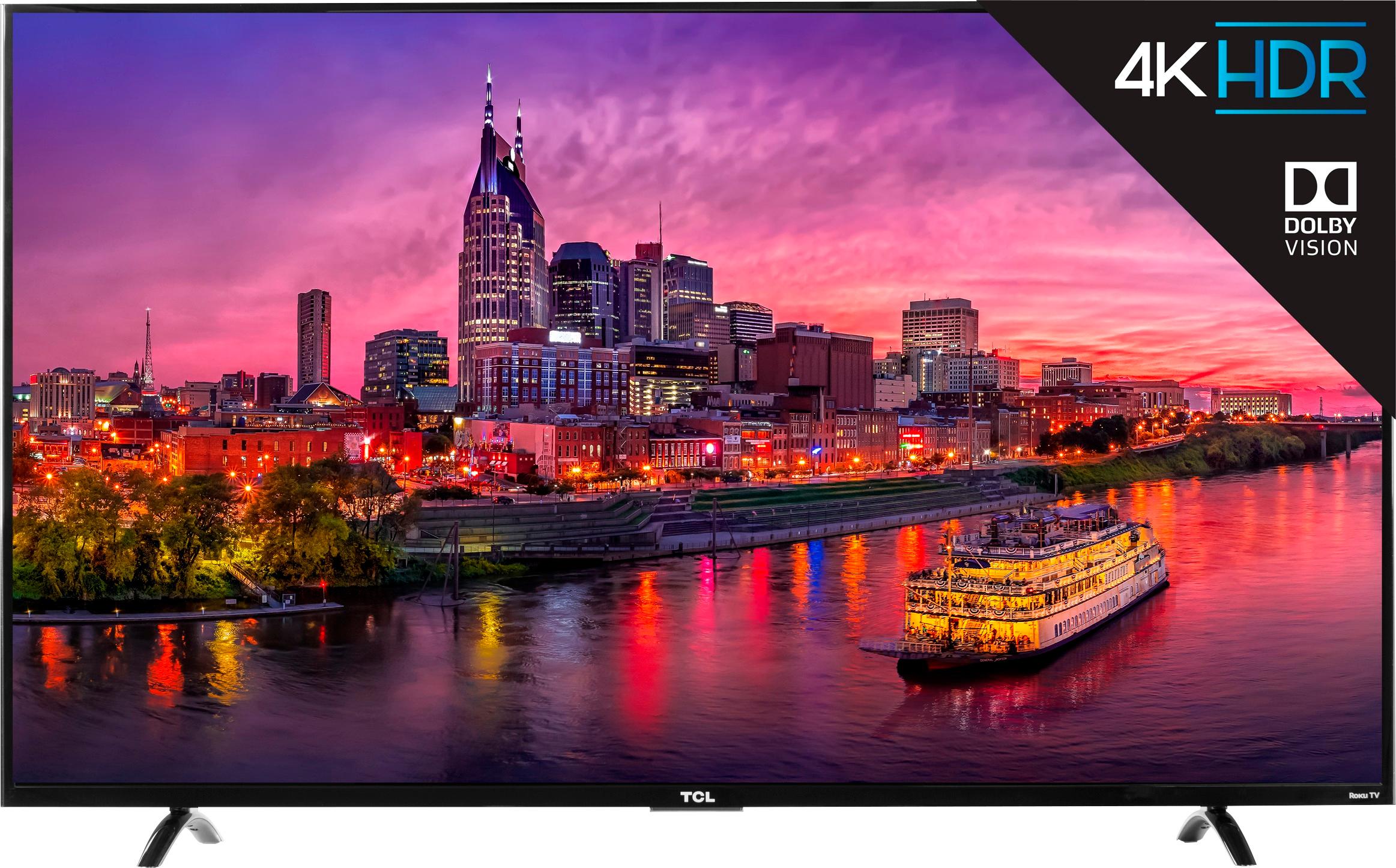 Customer Reviews: TCL 55" Class LED P6 Series 2160p Smart 4K UHD TV with  HDR Roku TV 55P605 - Best Buy