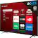 Left. TCL - 55" Class - LED - P6 Series - 2160p - Smart - 4K UHD TV with HDR Roku TV - Black.