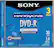 Front Standard. Sony - 3-Pack Mini DVD-R Discs with Jewel Cases.