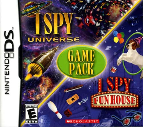 I SPY Universe/I SPY Fun House Game Pack - Nintendo DS - Larger Front
