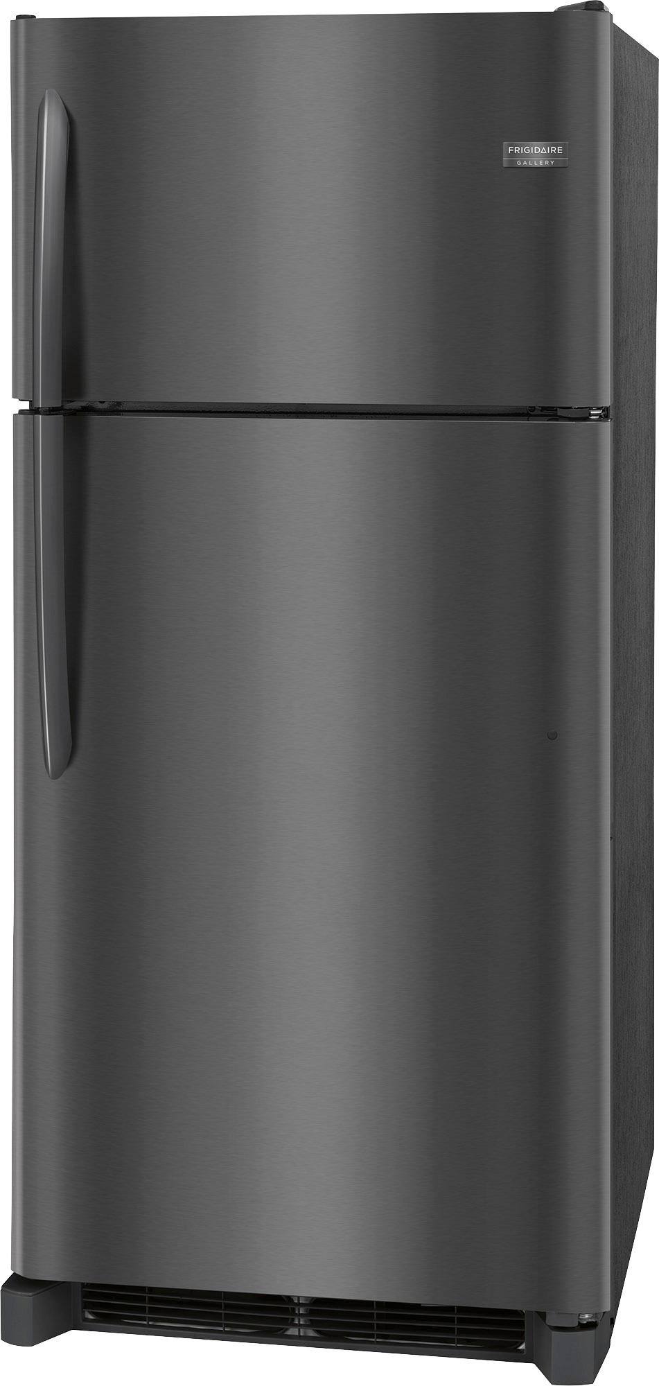 Frigidaire Gallery 18 3 Cu Ft Top Freezer Refrigerator Black