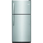 Front Zoom. Frigidaire - 20.4 Cu. Ft. Top-Freezer Refrigerator - Stainless Steel.