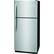 Alt View 11. Frigidaire - 20.4 Cu. Ft. Top-Freezer Refrigerator - Stainless Steel.
