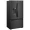 Whirlpool - 23.8 Cu. Ft. French Door Counter-Depth Refrigerator - Black-Front_Standard