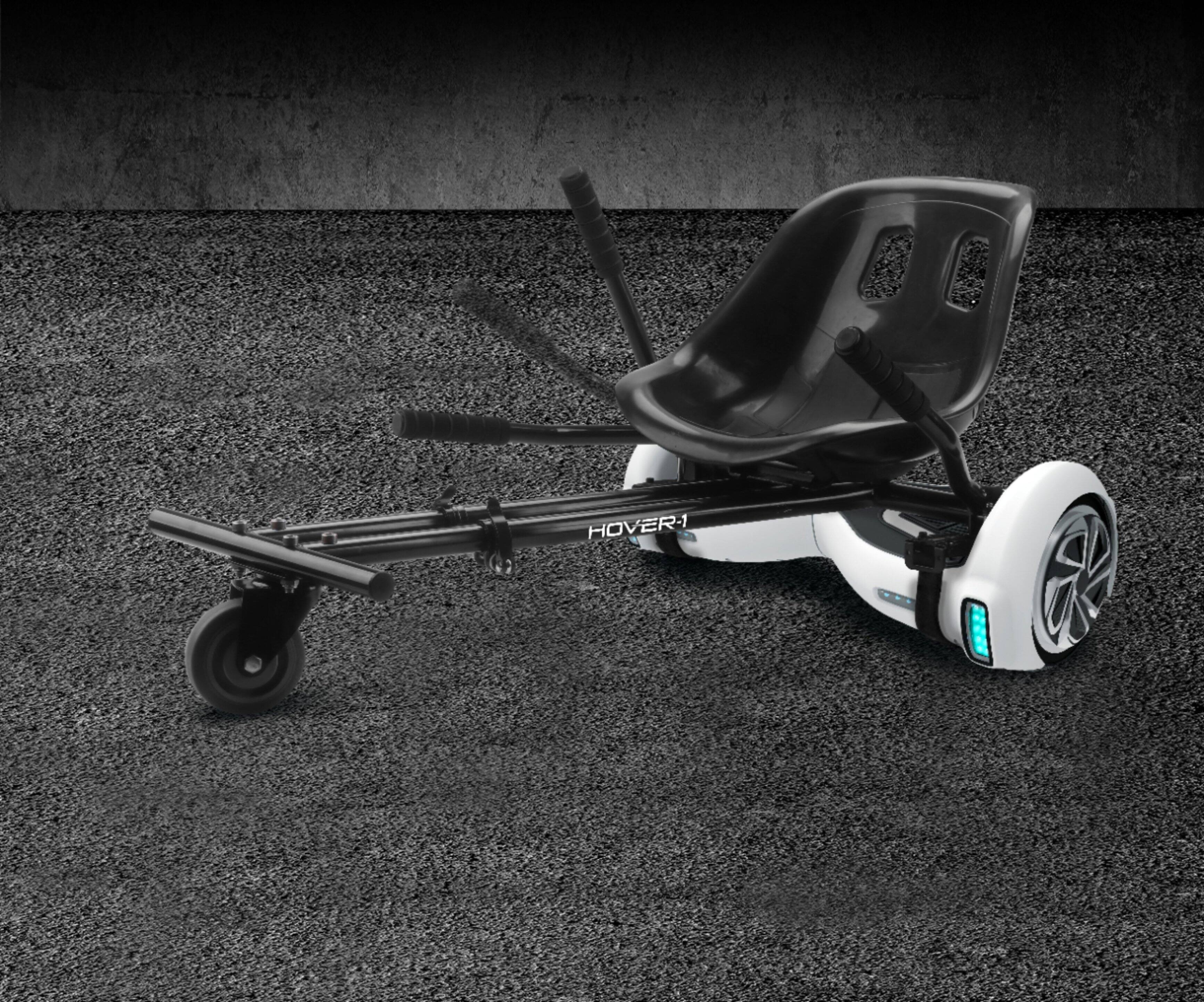 Alt View 15. Hover-1 - Buggy Self-Balancing Scooter Attachment - Black.