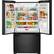 Left. Whirlpool - 25.2 Cu. Ft. French Door Refrigerator with Internal Water Dispenser - Black.