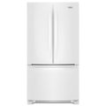 Front Zoom. Whirlpool - 25.2 Cu. Ft. French Door Refrigerator with Internal Water Dispenser - White.