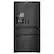Front. Whirlpool - 25 cu. ft. French Door Refrigerator with External Ice and Water Dispenser - Black.
