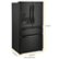 Alt View Zoom 2. Whirlpool - 25 cu. ft. French Door Refrigerator with External Ice and Water Dispenser - Black.