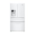 Whirlpool - 25 cu. ft. French Door Refrigerator with External Ice and Water Dispenser - White