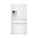 Front. Whirlpool - 25 cu. ft. French Door Refrigerator with External Ice and Water Dispenser - White.