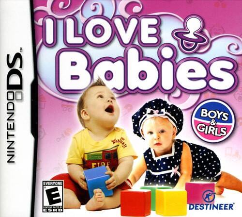Front Standard. I Love Babies - Nintendo DS.