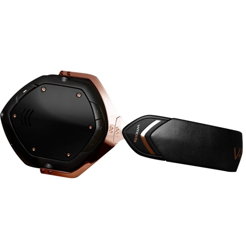 Angle View: V-MODA - Crossfade 2 Wireless Customizable Over-the-Ear Headphones - Rose Gold