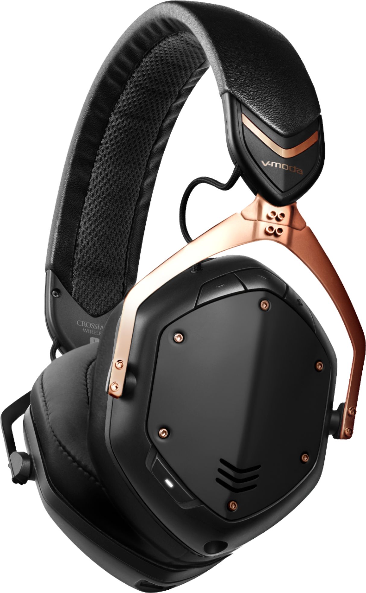 Best Buy: V-MODA Crossfade 2 Customizable Over-the-Ear Headphones Rose Gold XFBT2-RGOLDB