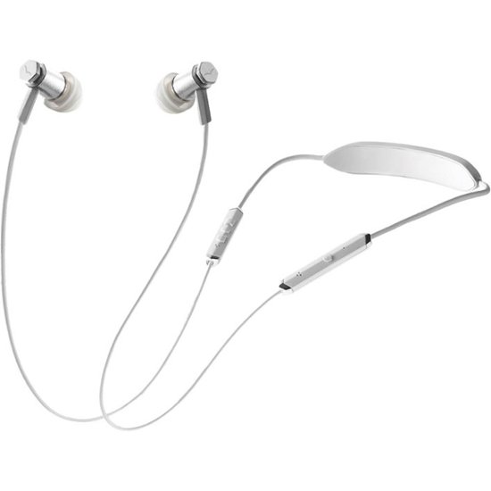 V-MODA – Forza Metallo Wireless In-Ear Headphones – White silver