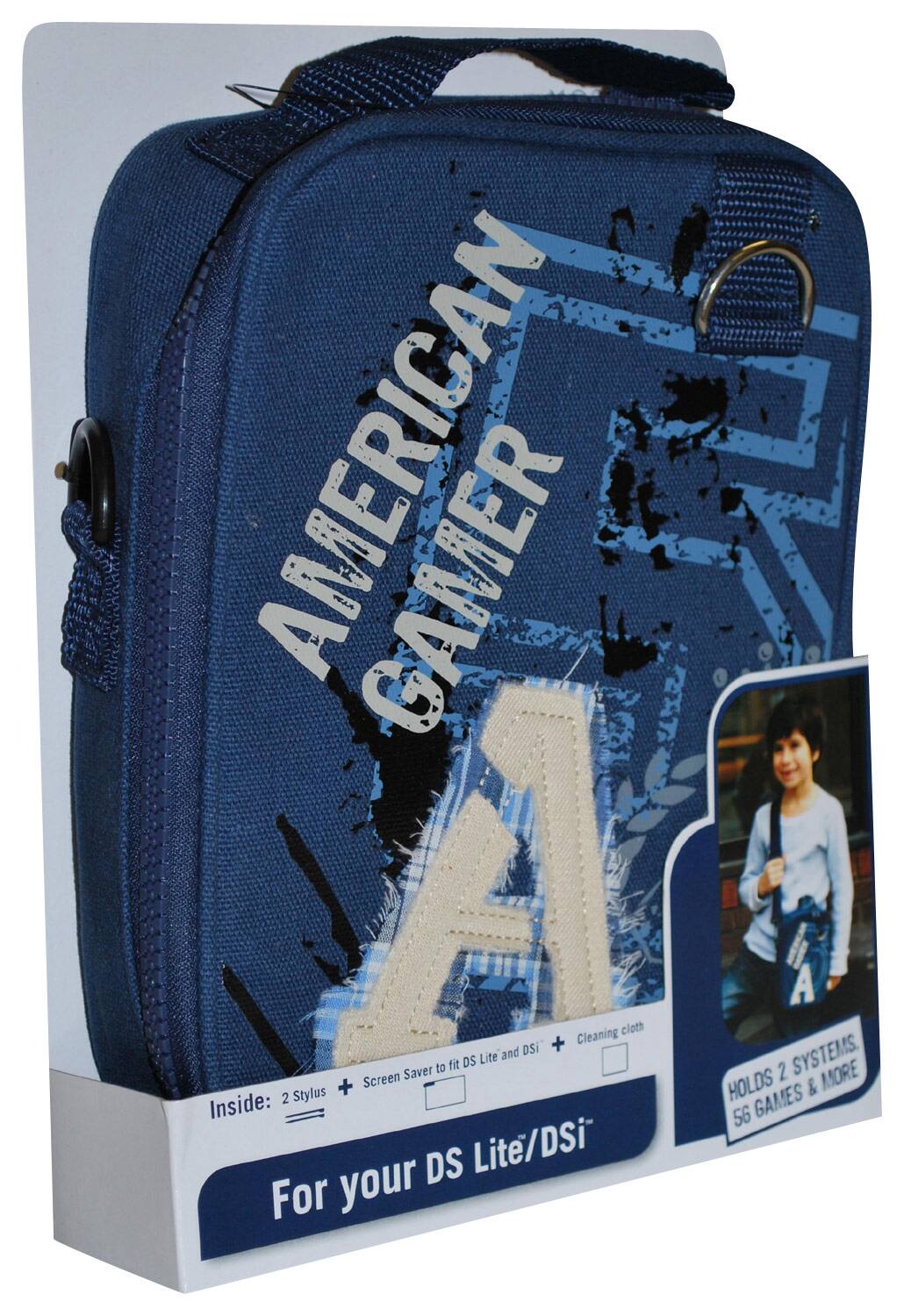 Front. Cokem International - American Plaid Road Trip DS/DSi Case - Multi.