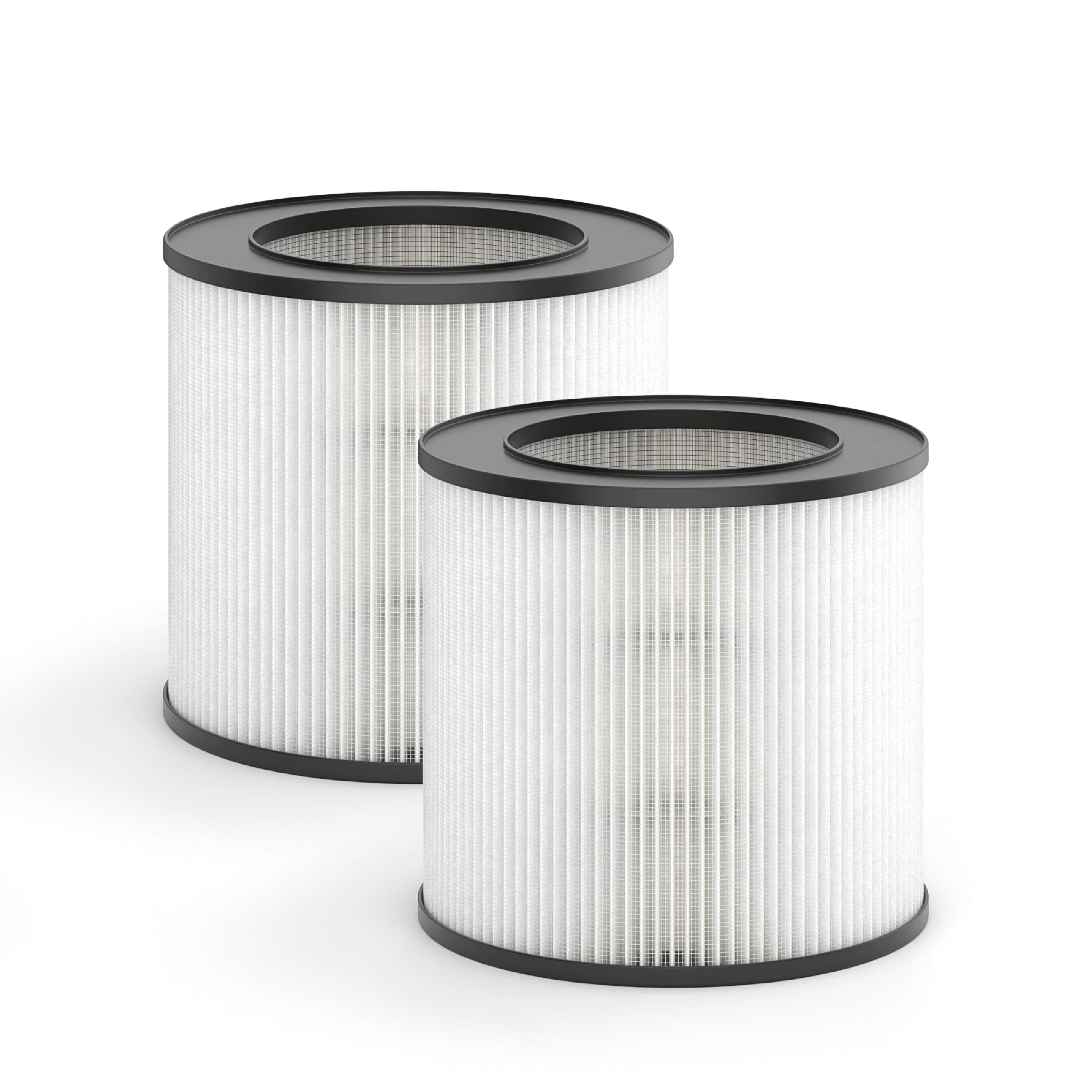 Medify Air - MA-14 Genuine HEPA H13 Replacement Filter - 2 pack - Silver - Front_Zoom