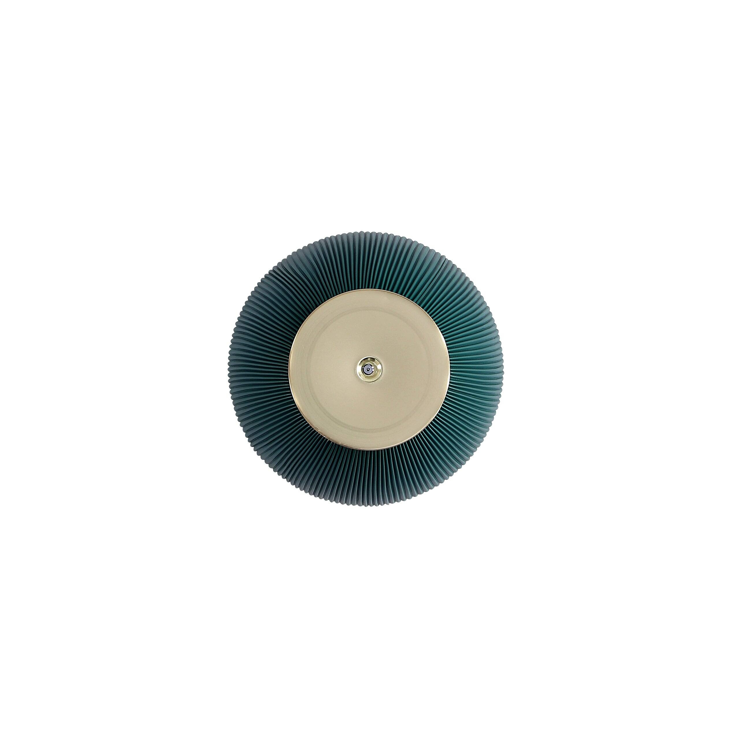 Alt View 3. Manhattan Comfort - Anderson Modern Sintered Stone Top Upholstered End Table - Set of 2 - Green.