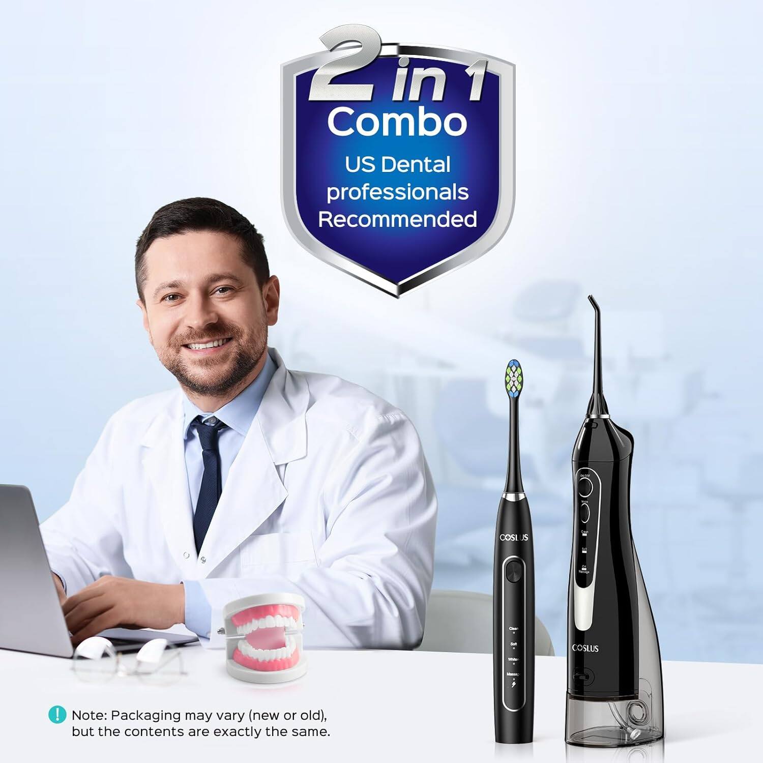 2 in 1 Combo US Dental professionals Recommended COSI I5 COSLUS! Note: Packaging may vary (new or old), but the contents are exactly the same.