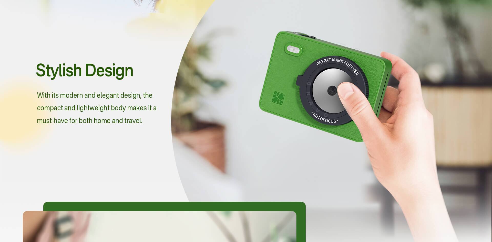 Stylish Design

With its modern and elegant design, the compact and lightweight body makes it a must-have for both home and travel.

PATAT MARK FOREVER

AUTOFOCUS