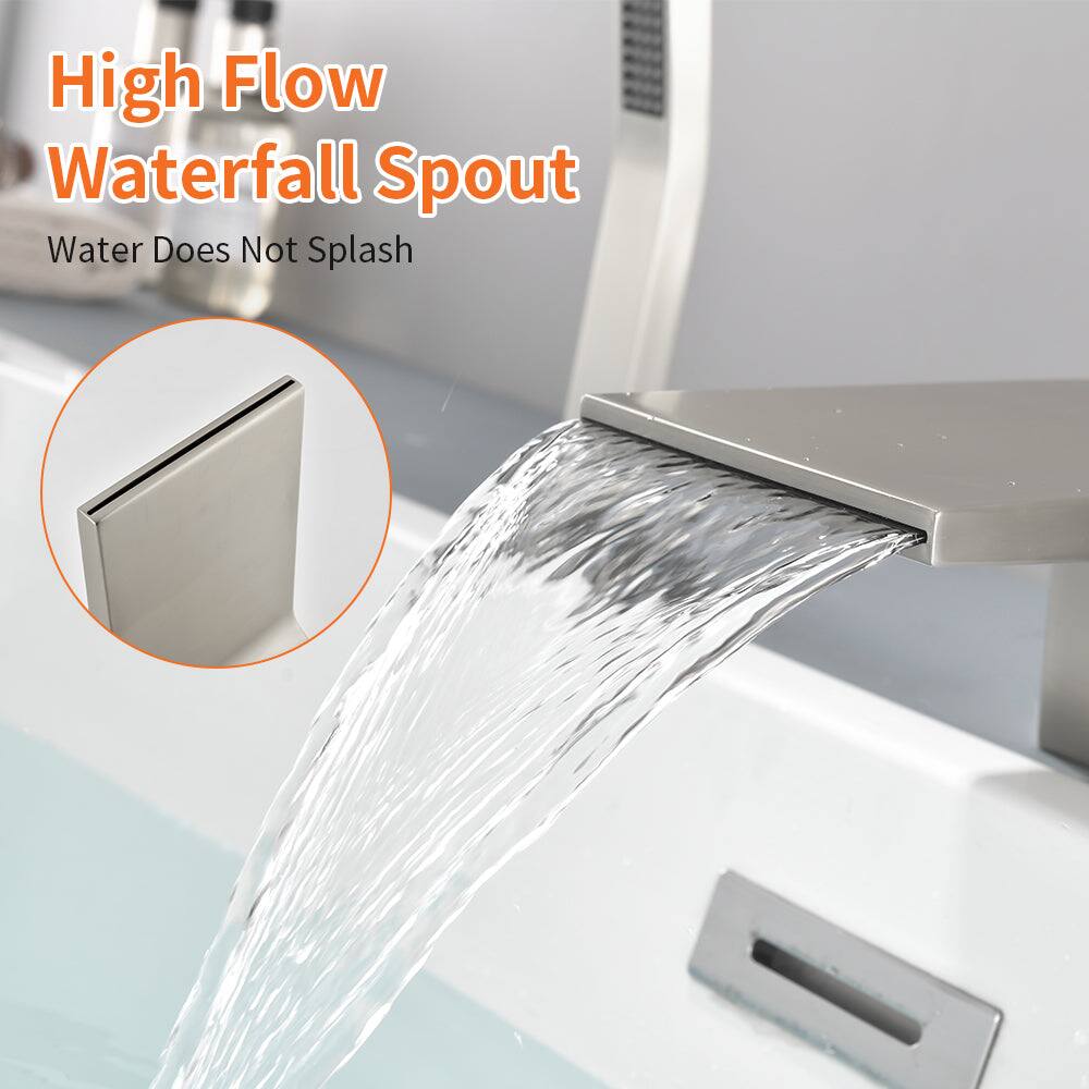 High Flow Waterfall Spout  
Water Does Not Splash