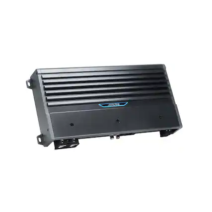 Front. Alpine - Alpine M-A120M 1200W Mono Marine Amplifier with IPX6 Waterproof Chassis - Black/Gray.