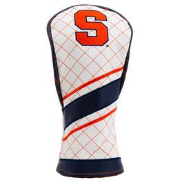Team Golf - Syracuse Orange Striped Quilted Fairway Headcover - Multicolor