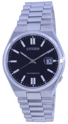 Citizen - Tsuyosa Dial Stainless Steel Automatic NJ0150-81E Men's Watch - Black