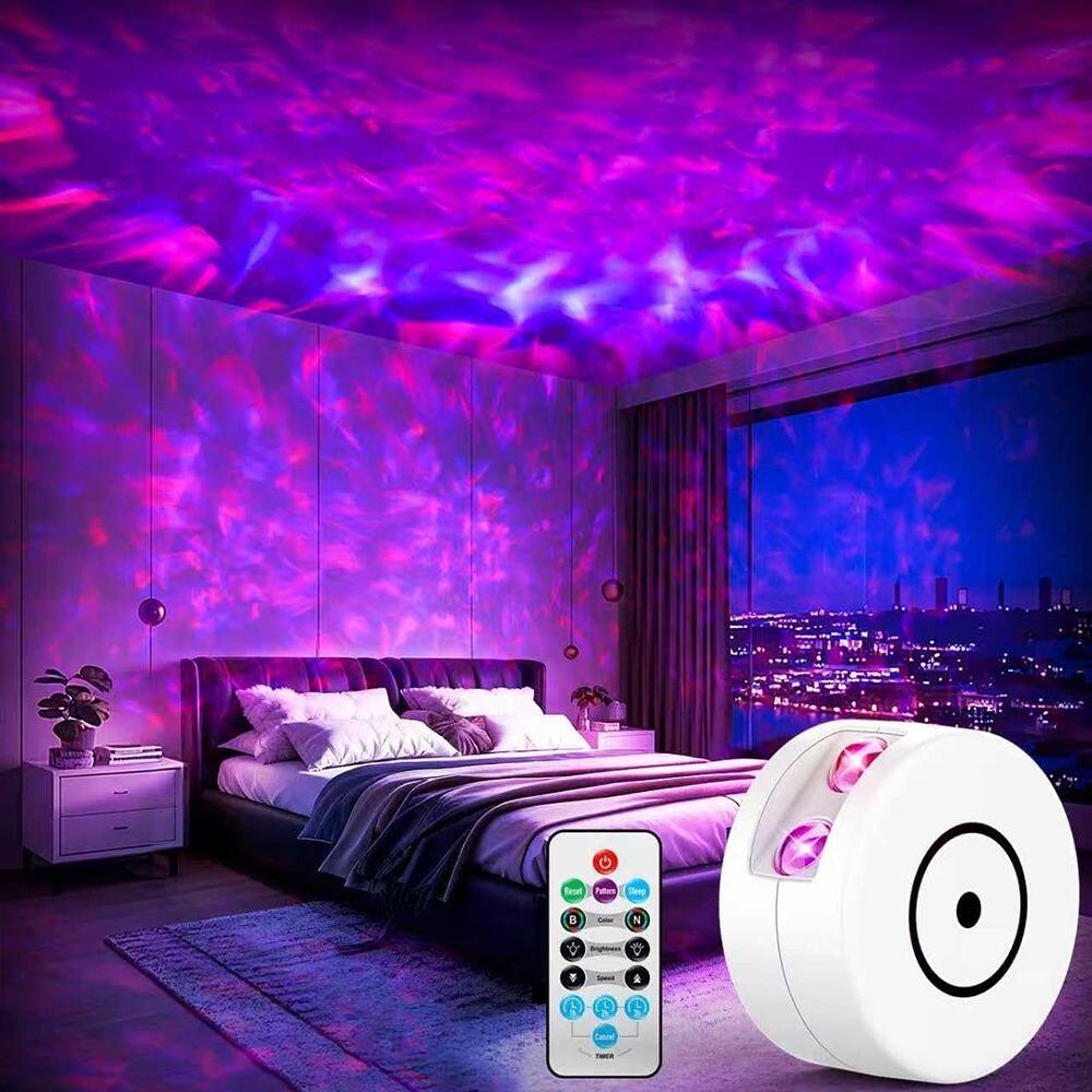 ACJPR - Galaxy Projector for Bedroom with 41 Lighting Modes, Starry Nebula Night Light, Timer and Remote, Room Decor