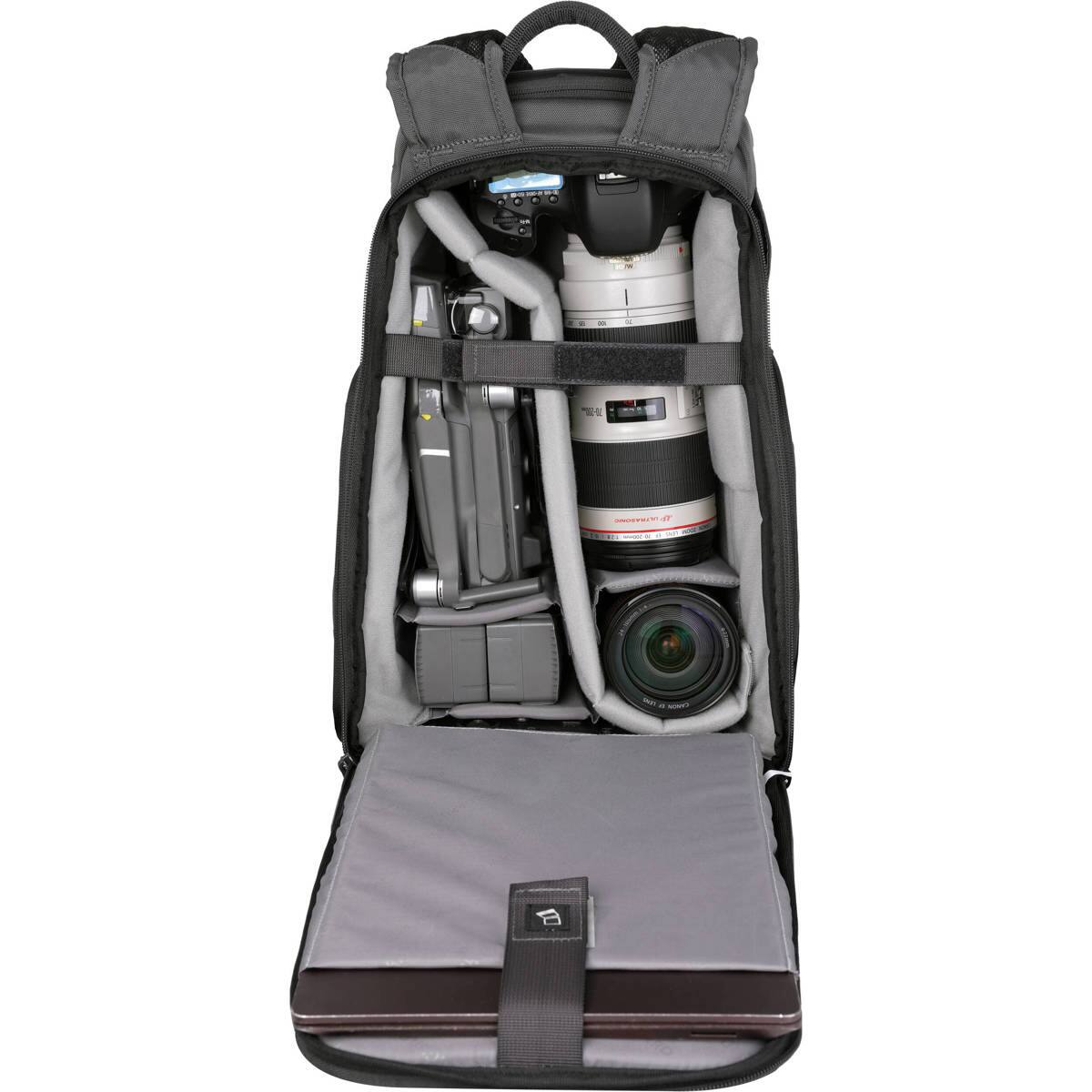 Alt View 6. Vanguard - Vanguard VEO Adaptor R44 16L Camera Backpack, Black.