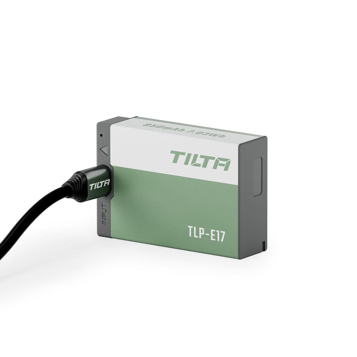 TILTA INPUT  
950mAh 7.03Wh  
TILTA TLP-E17