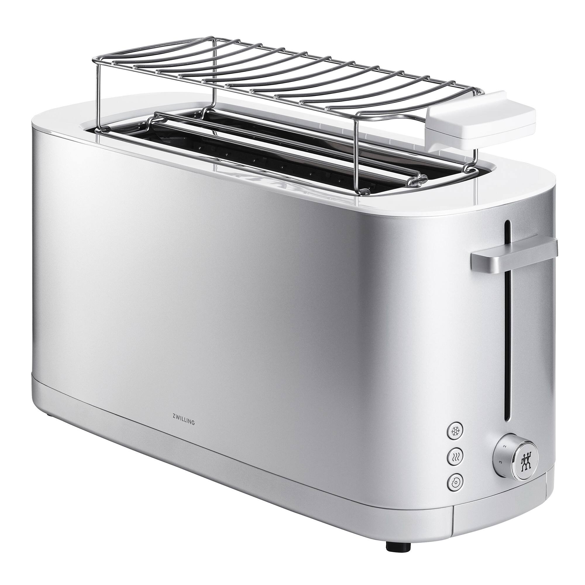 Alt View 3. ZWILLING - ZWILLING Enfinigy Toaster Bun Warmer - Long - White - White.