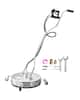Front. VEVOR - 20" Pressure Washer Surface Cleaner, Stainless Steel Pressure Washer Attachments with 4 Wheels, 4500 Max PSI - Silver.