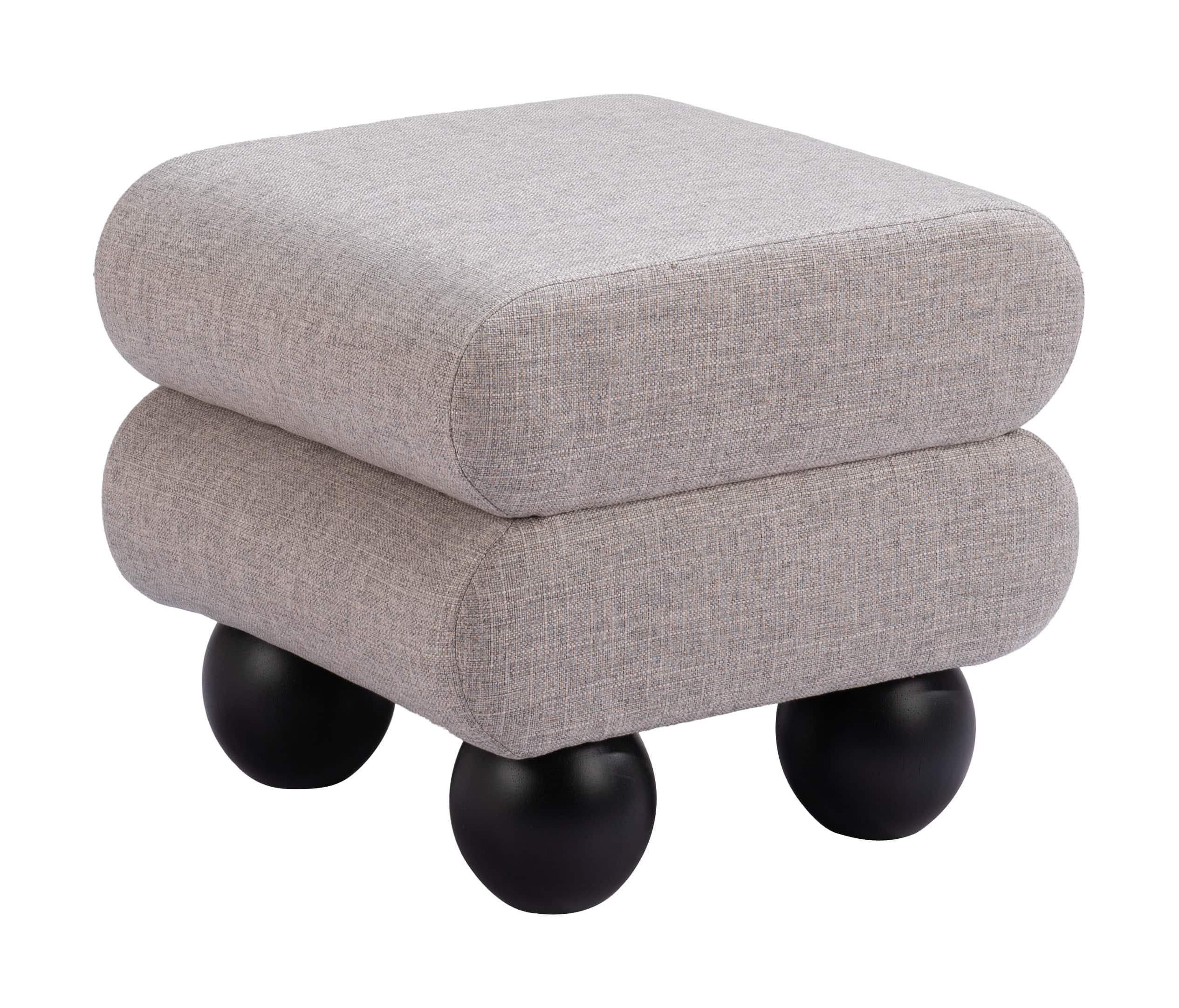 Hivvago - Davao Ottoman - Gray