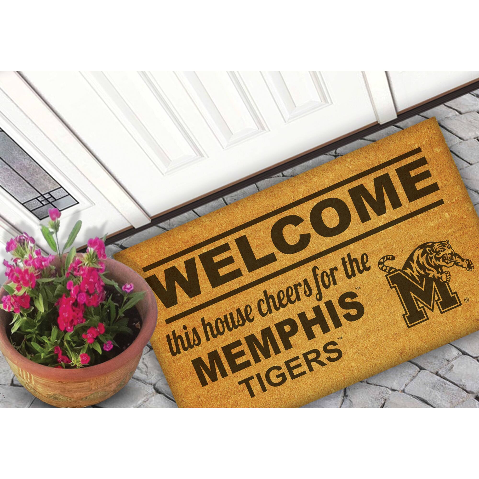 WELCOME  
this house cheers for the  
MEMPHIS TIGERS