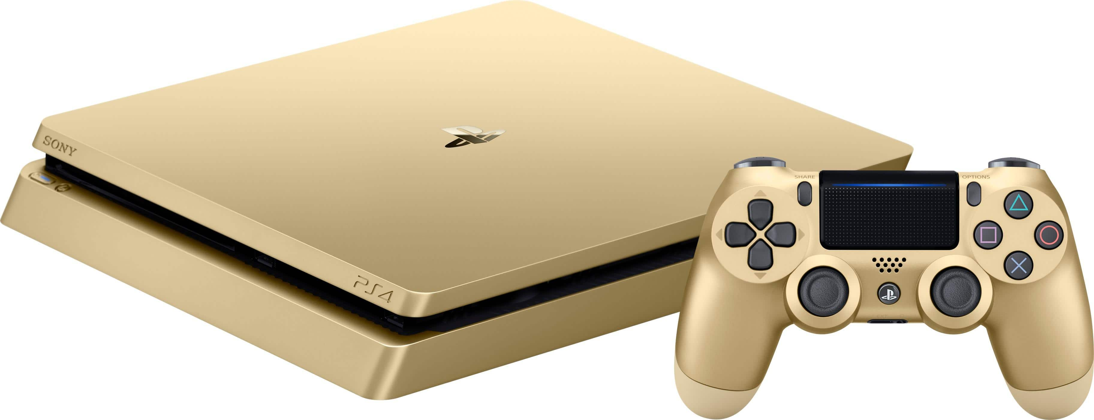 ps4 slim gold edition