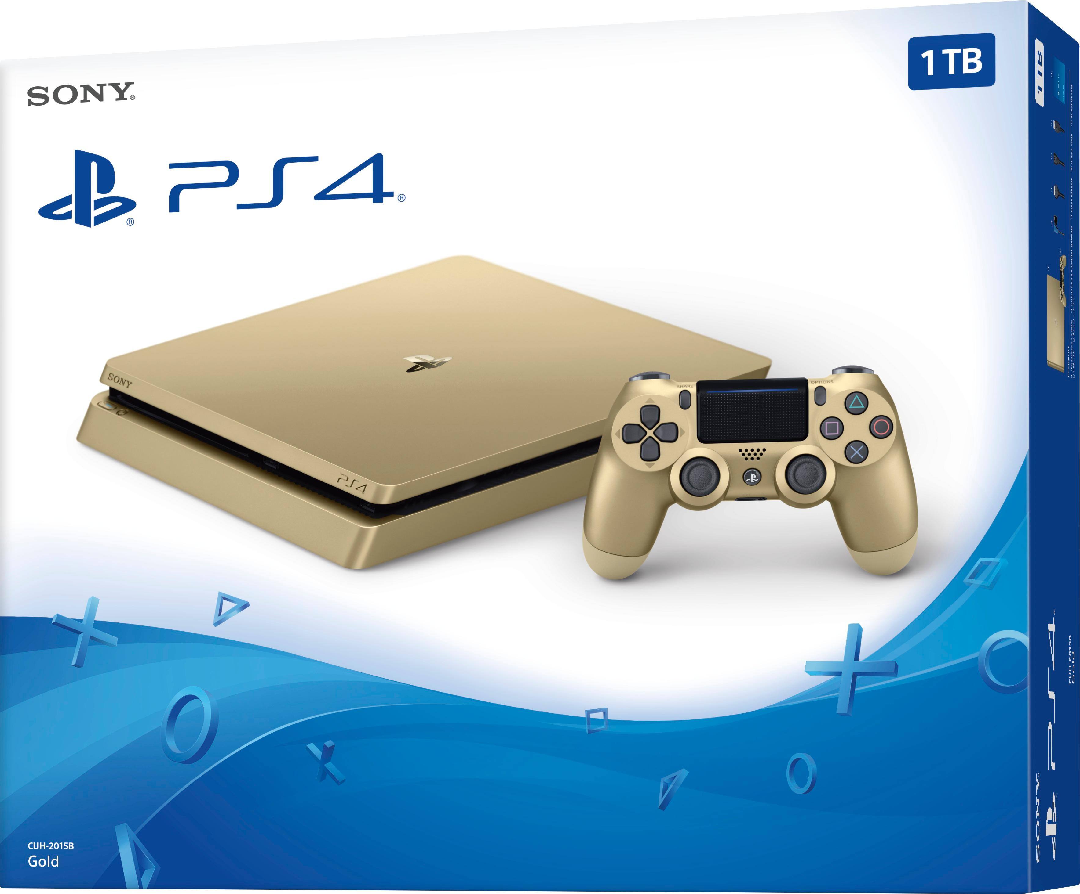 Best Buy: Sony PlayStation 4 1TB Console Gold 3002191