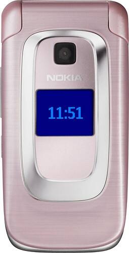 Front Standard. Nokia - 6085 Mobile Phone (Unlocked) - Pink.